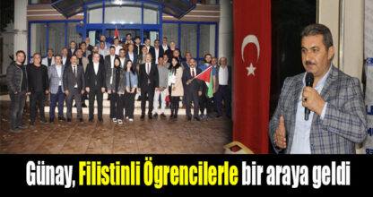Günay, ”Zulme karşı her zaman Müslüman kardeşlerimizin yanındayız”